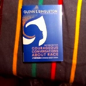 Courageous Conversations About Race by - Blue Cover